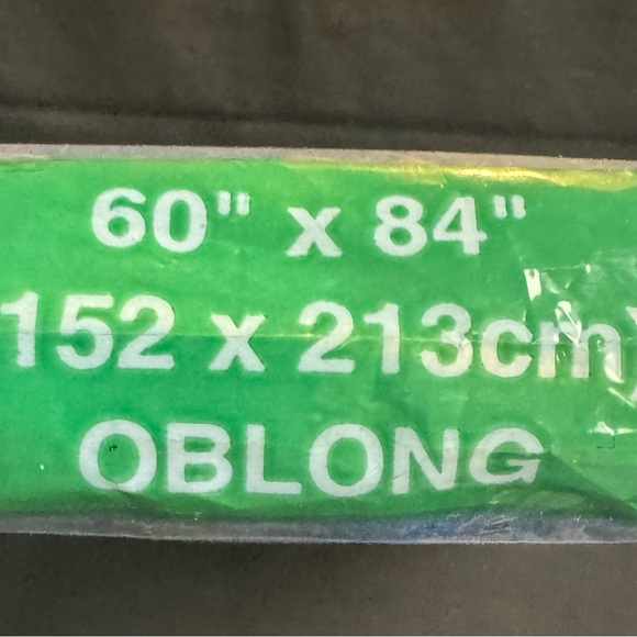 Vinyl Flannel back Christmas Tableclothoth - Picture 6 of 6